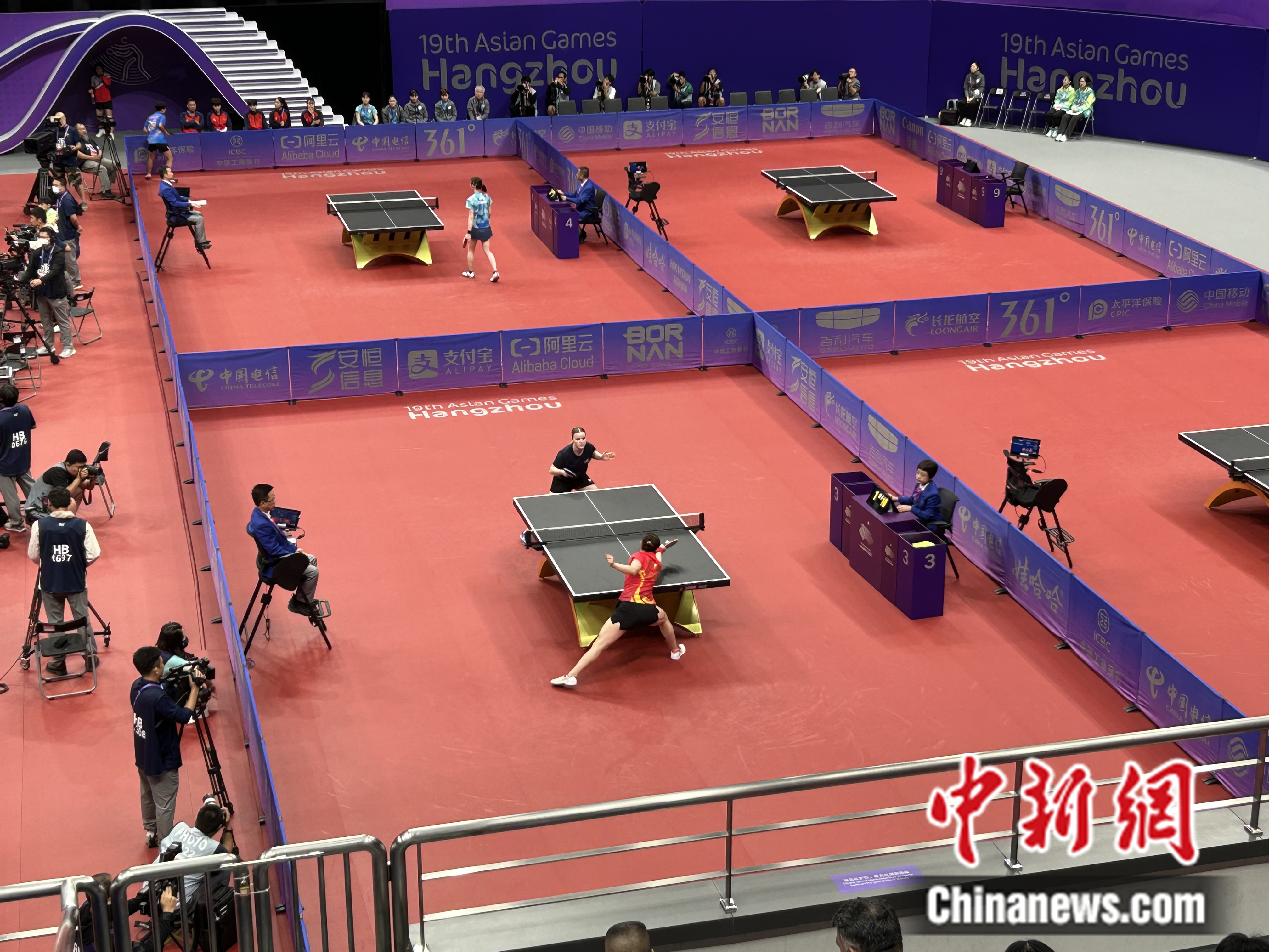 杭州亚运会乒乓女团核心